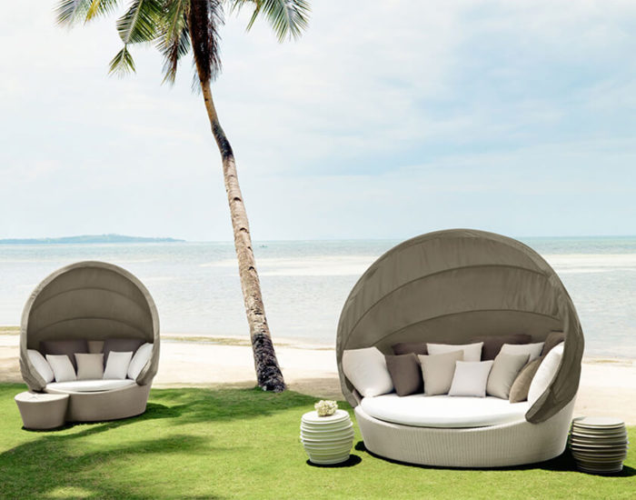 dedon loveseat outdoor orbit misura arredamenti