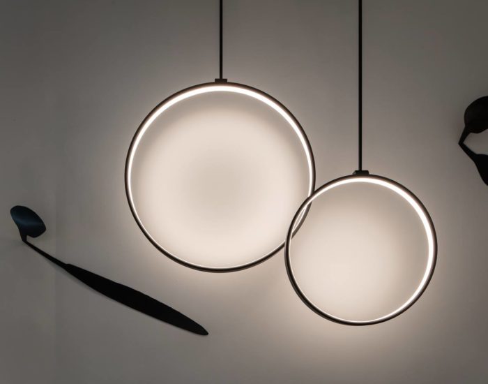 deltalight lampade superloop misura arredamenti