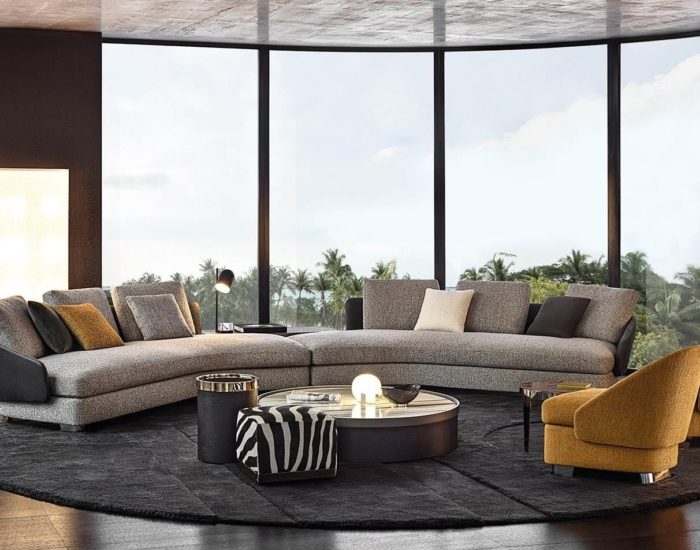 minotti loungesofa lawson misura arredamenti