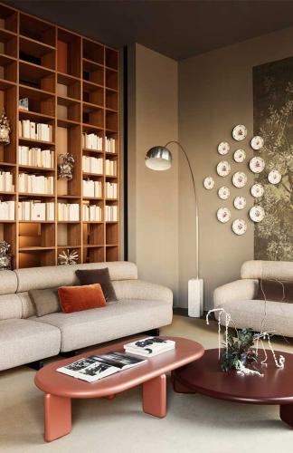 1.Lema Showroom Ares-Sofa-by-Roberto-Lazzeroni Orion-Coffee-Table-by-Roberto-Lazzeroni